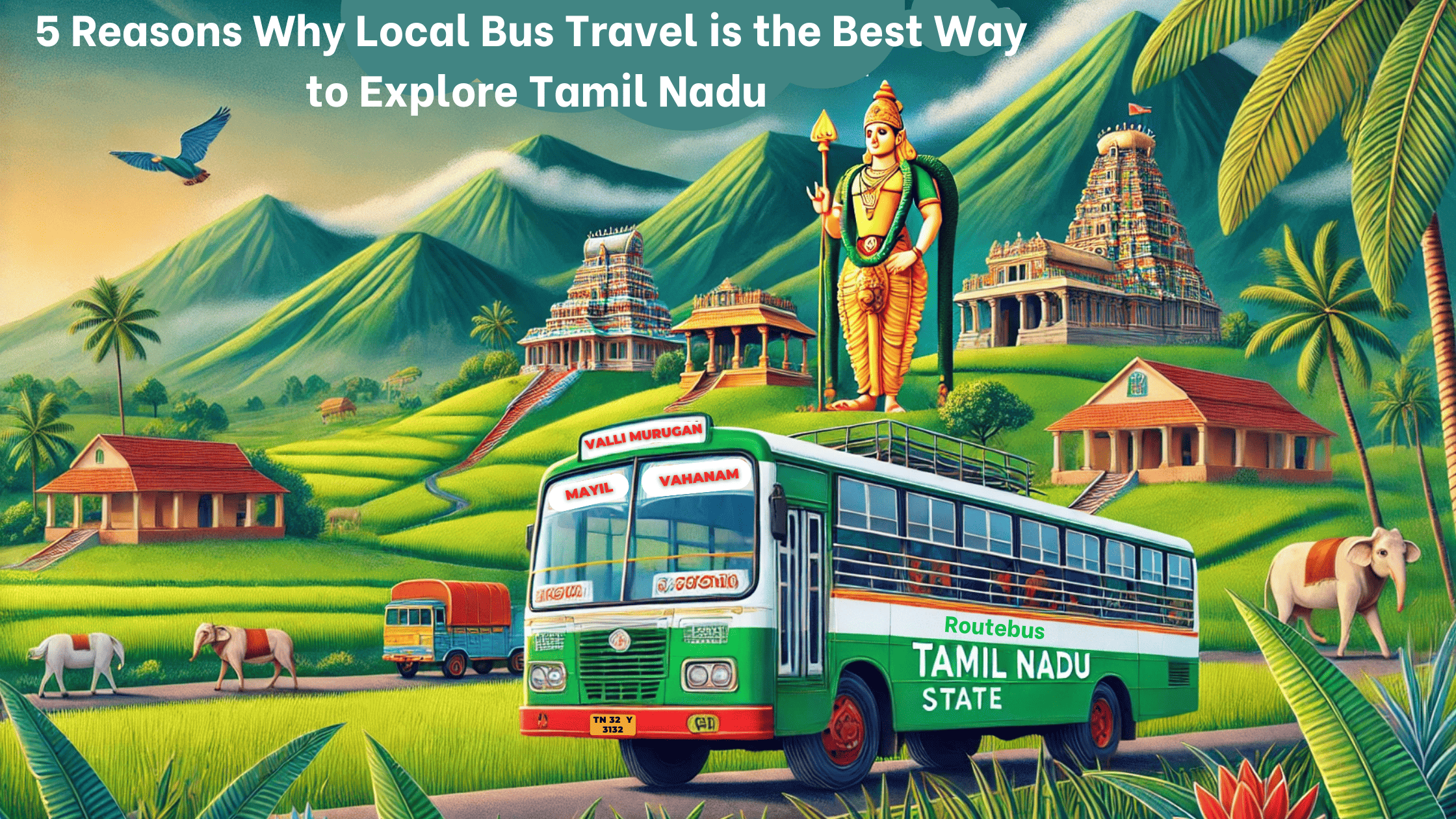 5 Reasons Why Local Bus Travel is the Best Way to Explore Tamil Nadu